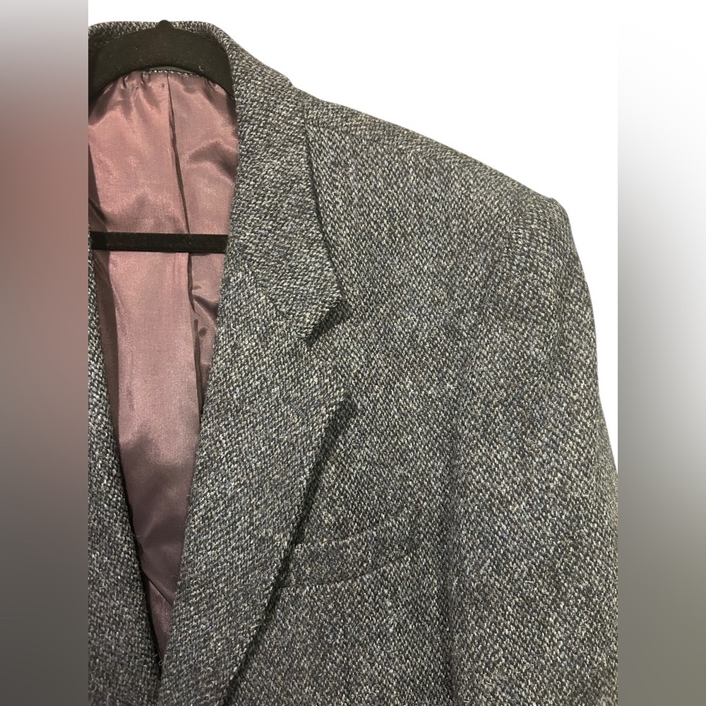 Harris Tweed Grey Tweed Country Jacket - Picture 6 of 15